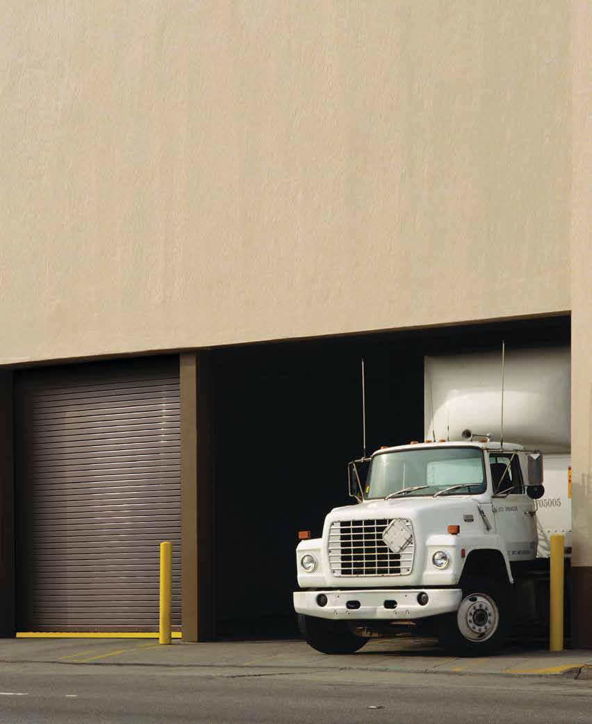 RAPIDSLAT MODEL 626 Stormtite ADVANCED PERFORMANCE SERVICE DOORS RAPIDSLAT MODEL 626 Stormtite door is perfect for climate controlled situations and applications with weather