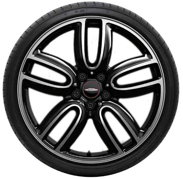 combination with ZSP + $750 + $750 + $500 + $500 2QA requires ordering 258 x x x x 19" JCW Course Spoke Wheels Front /