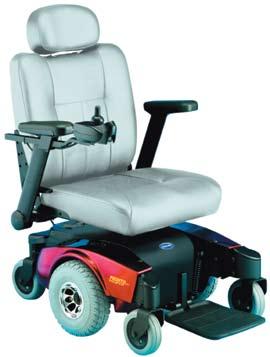 INVACARE Pronto M51 Exceptional manoeuvrability and intuitive driving is assured with the Invacare Pronto M51 power wheelchair with SureStep.