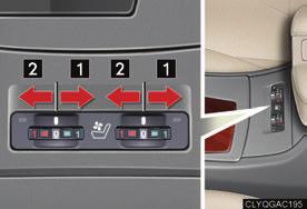 Topic 5 Driving Comfort Seat Heaters and Ventilators (If Equipped) Seat heaters: