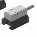 Floating magnets are secured directly on the moving machine part and move with the part above