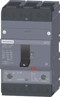 Siemens AG 4 VT Molded Case Circuit Breakers up to 6 A Technical Information Circuit breakers Switch disconnectors Schematics Circuit breakers with accessories -pole version Switches or Auxiliary