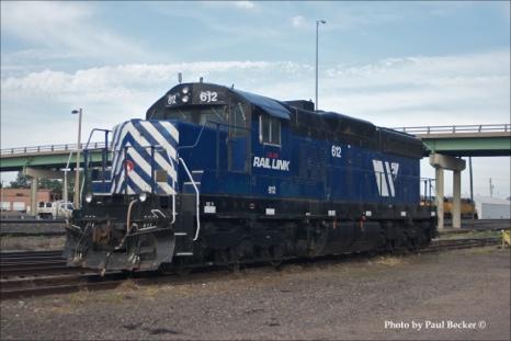 This unit was built for Southern Pacific then went to MRL, I&M and now switches the