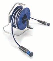 26 HURST CONNECTION HOSES, EXTENSION HOSES, HOSE REELS Hurst Jaws of Life Hose Reels Feature 4:1 Safety Ratio and a Streamlined Design that Saves Space on the Truck The Double Hose Reels allow for