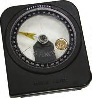ANGLE GAUGE This angle gauge is an easy, accurate way for measuring
