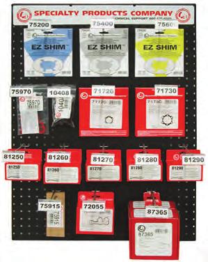 TRUCK SLEEVE BOARD Containing our most popular truck sleeves, this board set gives you excellent application coverage, while keeping inventory in check.