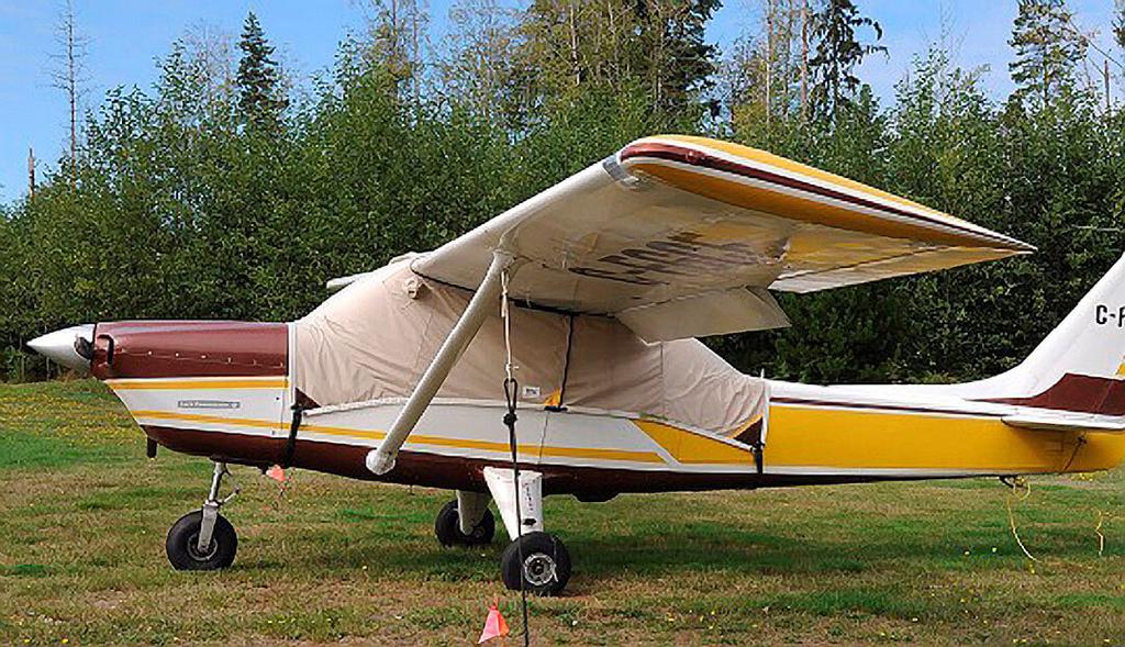 The Rockwell Aero Commander Lark, Darter Empennage Cover is a complete, one-piece cover which covers both the vertical and horizontal