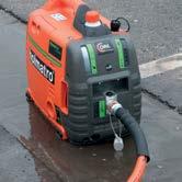 Running time Emission-free Ideal for powering rescue equipment in confined spaces like tunnels, trains