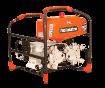 Spider Range Pumps Harrison The i-series by Harrison is a line of Integrated Hydraulic Technology systems (IHT) that powers your Holmatro CORE Tools, SR series pump using hydraulic motors.