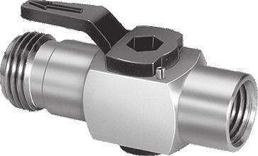 Key feature overview for plug valve nozzle bodies: Versatile in-line plug with sturdy