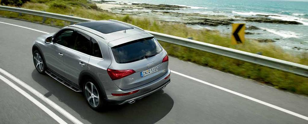 6 7 Sport and design Look good on any road with your offroad styling package. Even where there aren t any roads. Enhance the appearance of the Audi Q5.