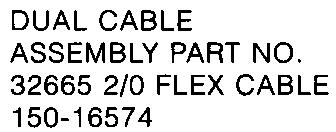 150-16550 32394 2/0 FLEX CABLE 150-19485 CABLE