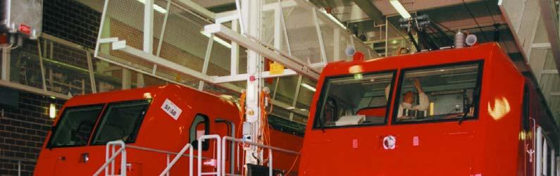 Division Locomotives - Fleet Implementation Facilities 8 indoor test bays, 8 outdoor test