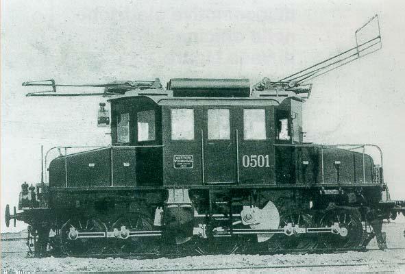 Bombardier has a long tradition in Italy 1905: Locomotive E550 Gigante