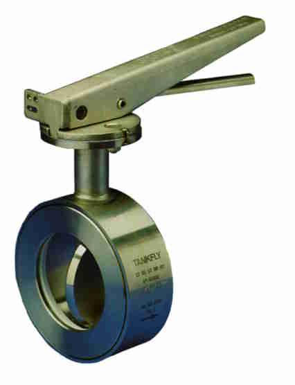 PEROLO 3 CLAMPED TYPE BUTTERFLY VALVE KEY # PART NUMBER DESCRIPTION PART NUMBER PER-128557 PER-128558 3 TANKFLY (CLOCKWISE) 3 TANKFLY (ANTICLOCKWISE) 2A