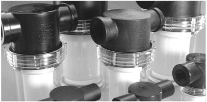 INLINE VACUUM FILTERS Vacuforce plastic in-line filters provide easy monitoring, economy and safety.