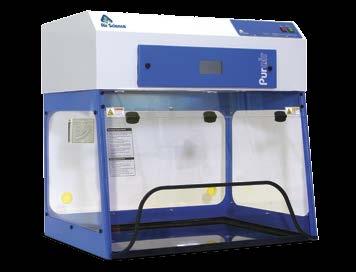 Powder weighing Sample prep work Soldering Solvent cleaning and welding Veterinary and dental work INTRODUCTION The Purair Basic ductless fume hoods are a series of high efficiency products designed