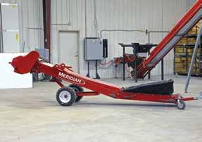 Each seed site is different and often there are space constraints that can make it hard to position a floor mount conveyor.