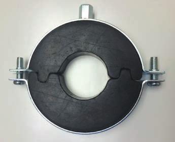 Rubber support insert Rubber Support Insert Better than wood or foam products Resistant to deterioration and distortion from exposure to moisture Dimensional accuracy Noise and vibration dampening