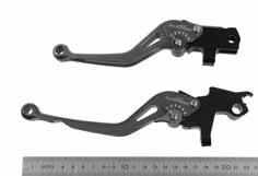 Clutch and brake lever set, adjustable, road legal BMW R 1200 GS These new adjustable AC Schnitzer brake and clutch levers are identical in design.