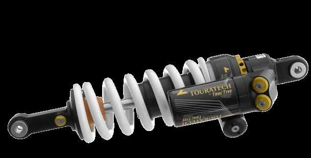 The shocks were developed for traction, comfort, dynamic safety, reliability and light weight.