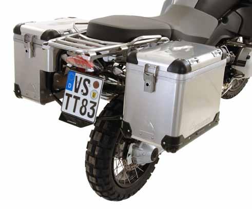 274 38 92 cm 45 100 cm BMW R 1200 GS/Adventure SPECIAL SYSTEM *ZEGA Pro* Our favourite special system now for the R 1200 GS/Adventure with ZEGA Pro panniers, too.