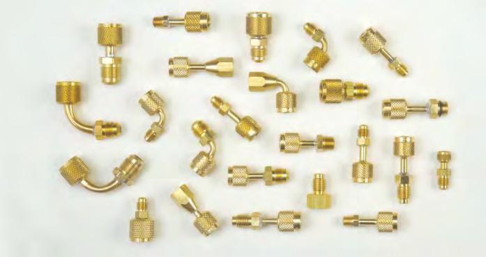 5/16" Quick couplers with CH14 adjustable valve opener 19121* 5/16" QC Str. x 1/4" Male flare 19221* 5/16" QC 90 x 1/4" Male flare 19122* 1/4" QC Str.
