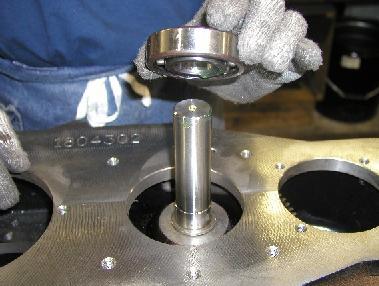 Bearings/Press fits: Clean and oil bearing seats and other parts having press fits to prevent galling.