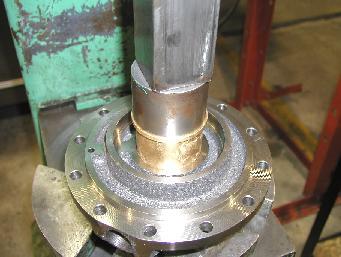 Bearings: If necessary to remove a ball bearing from a shaft by