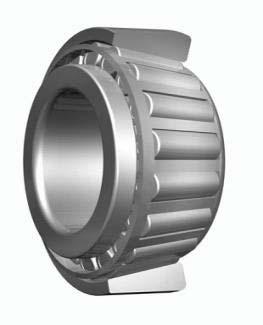 Misalignment Tapered Roller Bearing Can be Pre- Loaded Line Contact o