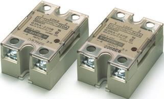 Solid State Relays CSM DS_E_9_1 Wide Lineup of General-purpose Solid State Relays with Applicable s of 5 to 9 A AC Output Relays with 75-A and 9-A output currents have been added to the Series.