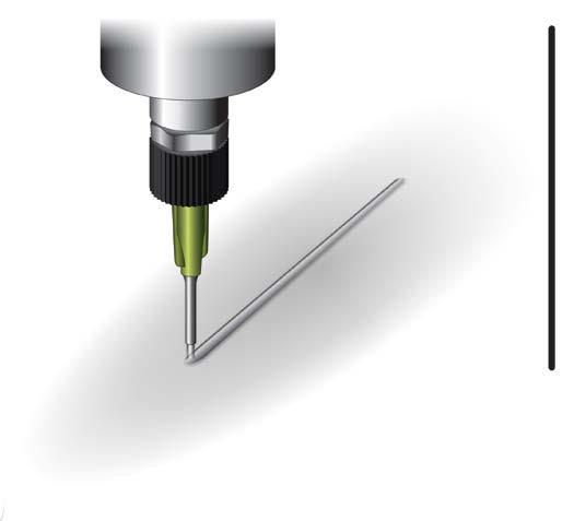 Page 3 Needle Dispensing Needle applicators have a wider viscosity range than film coaters and can be used for complementary applications.