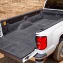 TAILGATE MAT BY BEDRUG TM Protect the tailgate of your New Silverado or Sierra with this Tailgate Mat by BedRug.