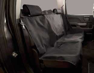 Seat Defender Rear Seat Cover by Aries Help protect the rear bench seat of your truck with the ARIES Seat Defender 1, an innovative, universal and useas-needed seat protection system.