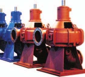 Suction and discharge nozzles are rated to ASME (ANSI) Class 125 Casing is one-piece volute type with back pullout design and handhole to facilitate maintenance Separate Suction Head/Elbow features