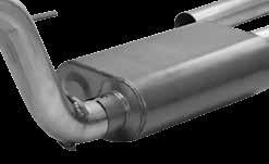 EXHAUST SYSTEMS Be it a domestic or import truck, SUV, off-road warrior, daily driver, muscle car, euro-spec cruiser, or sportcompact vehicle, Flowmaster technicians personally hand-select the right