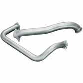 50 64-81 Small Block Chevrolet A and F Body Part # 81068 This down pipe kit contains mandrel-bent 2.