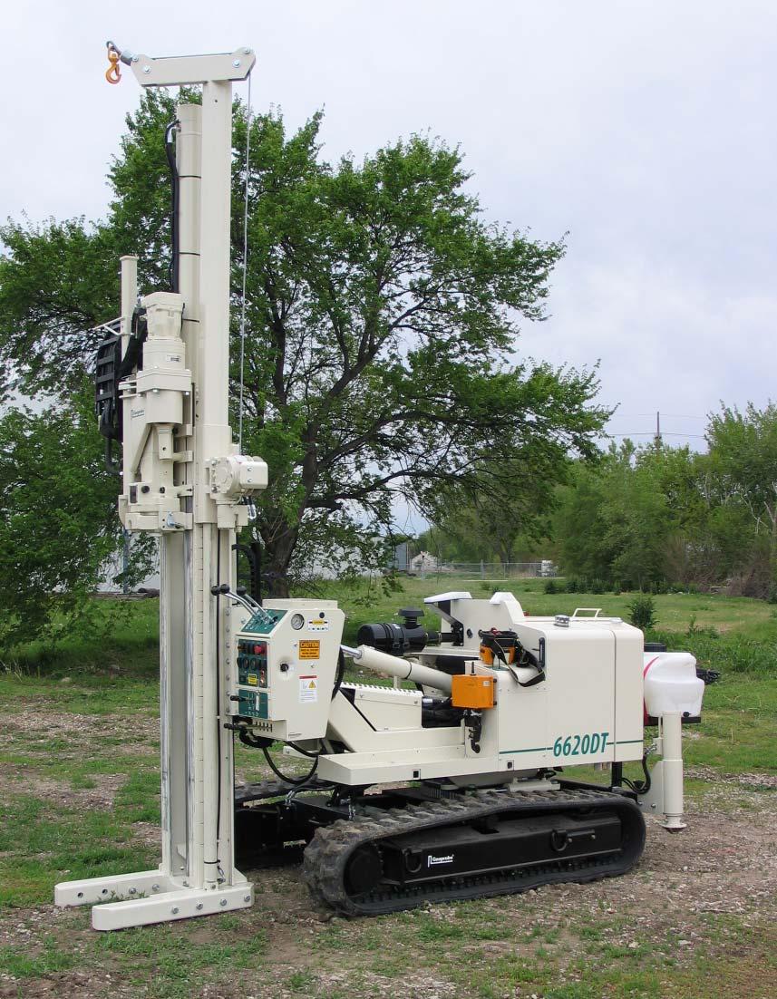 Geoprobe 66 Series Machines are available in truck- or track-mounted
