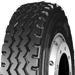 and off road use Sidewall reinforcing ribs protects against impacts and scuffing AZ026 CR926T 10.00R20 11.00R20 12.00R20 149/146J 152/149K 154/151K 15.0 16.5 7.0 8.