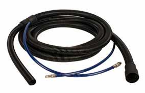 from 4 m and connect with Decosander 4 m MIN6519411 10 m extension hose MIN6519711 Remove from 4 m and connect with 4m hose for electric sanders (MIN6519411) 10m