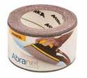GRIP ROLLS Abranet COMPOSITE GRP LACQUER PAINT PLASTER SOFT Abranet 115 mm x 2.5 m Roll Abranet is a revolutionary sanding material for dust-free sanding.