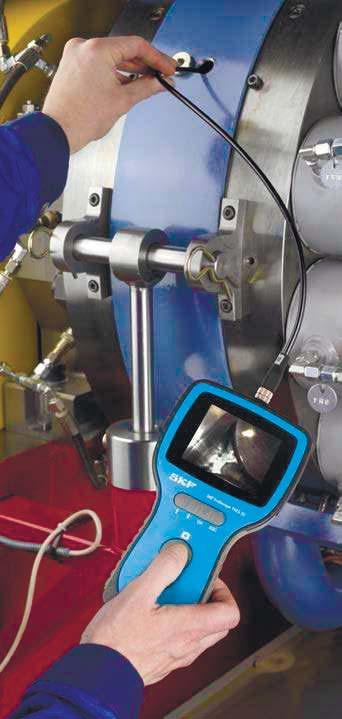 Fast and easy inspection with video function SKF Endoscopes TKES 10 series SKF Endoscopes are first line inspection tools that can be used for internal inspection of machinery.