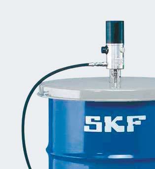 For high volume requirements SKF Grease Pumps LAGG series SKF manual and air-operated