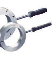 For regular dismounting of cylindrical roller bearings SKF Aluminium Heating Rings TMBR series The aluminium heating rings are