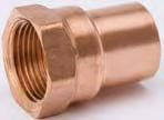 COPPER SOLDER-JOINT PRESSURE FITTINGS Streamline Copper Solder-Joint Fittings for supply/pressurized systems have been the leading brand of copper fittings for over 80 years.