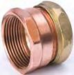 COPPER FITTINGS COPPER DWV FITTINGS Adapter Trap FPT x SJ Wrot Style #: DW-757 Adapter Slip Joint C x SJ THD Cast Style #: D-729* A 11409 1-1/4" 0.3400 10 100 A 11410 1-1/2" 0.