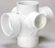 7440 0 10 Tee Sanitary Double w/right & Left Side Inlet Style #: P418 05810 3" x 3" x 3" x 1-1/2" x 1-1/2" 1.