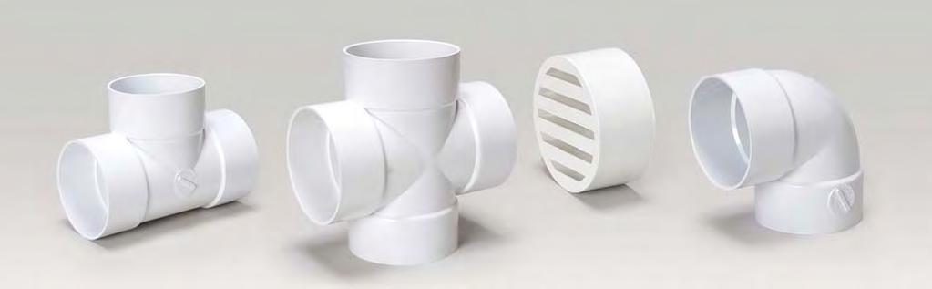 PVC SEWER FITTINGS Streamline PVC Sewer Fittings are built and subjected to the similar rigorous testing and dimensioning that we use on our pressure and DWV fitting lines.