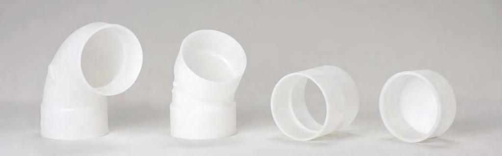 STYRENE SEWER FITTINGS Streamline Styrene Sewer Fittings are manufactured with the extra steps necessary to deliver the strongest, most reliable sewer fittings available.