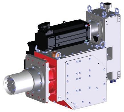 Drive for injection and plasticizing Model range ZS-I / FZ Injection units for all-electric injection moulding machines The demand for energy efficiency and low noise was the reason for the